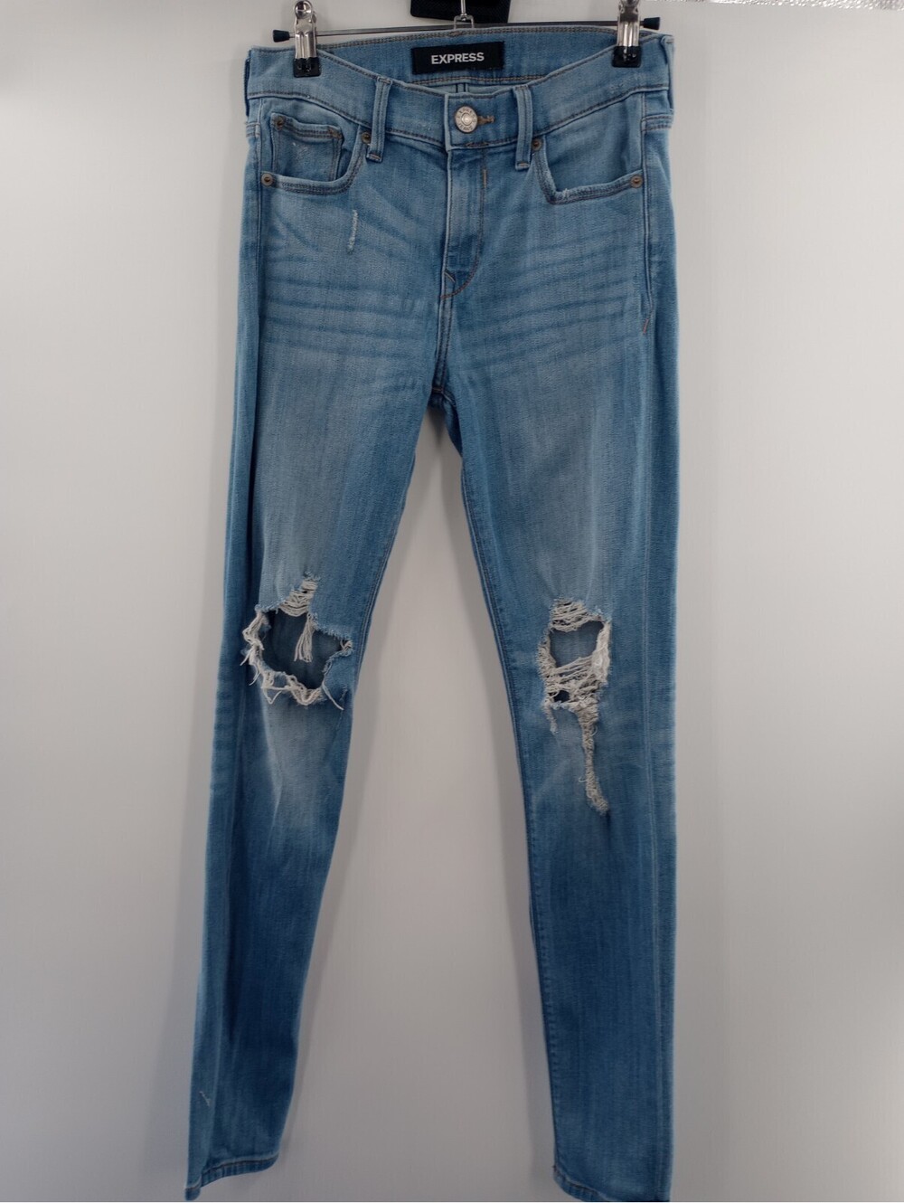 Express Leggings Mid rise Jeans 2R Blue 081